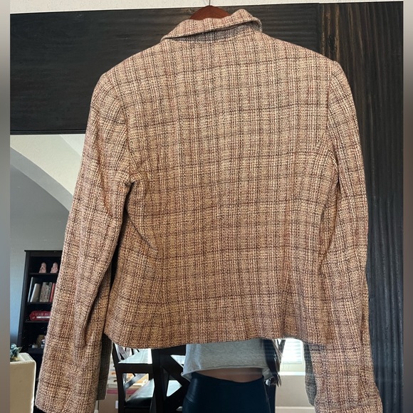 Ann Taylor  CHANEL vibes  vintage wool/silk blend blazer - Picture 10 of 11